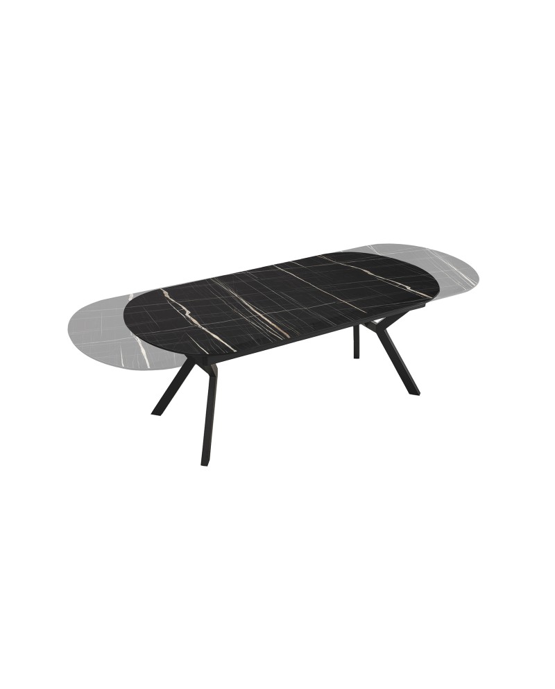 ANTEA- MESA COMEDOR- T MARMOL NEGRO